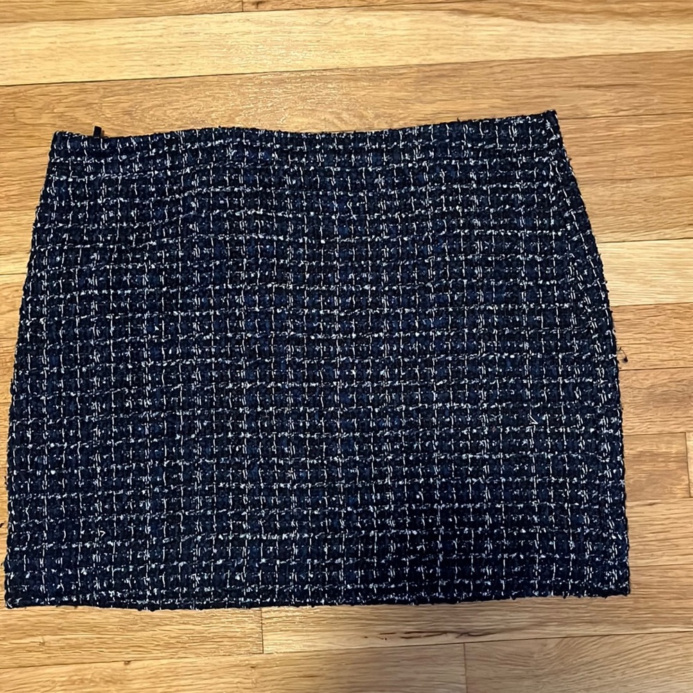 J.Crew tweed mini skirt